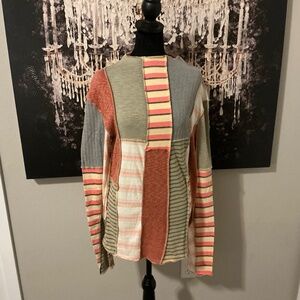 Oli and Hali Rough Seamed Patchwork Top